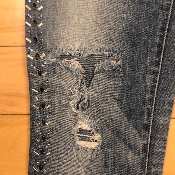 Juicy Couture embellished jeans size 27 - Picture 7 of 9